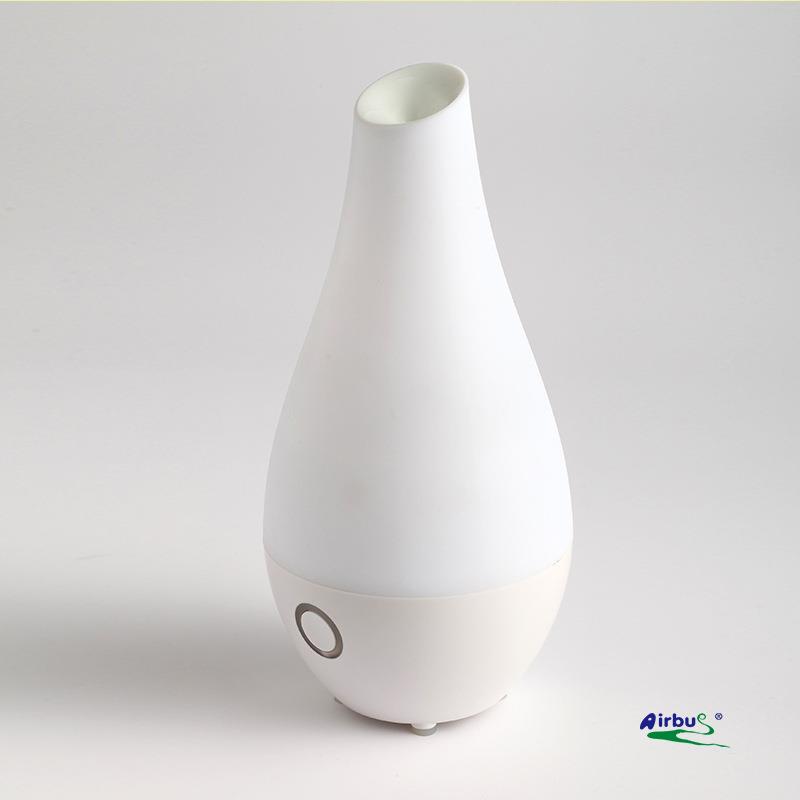 木纹精油香薰机家用卧室静音超声波雾化暖灯香薰加湿器厂家L