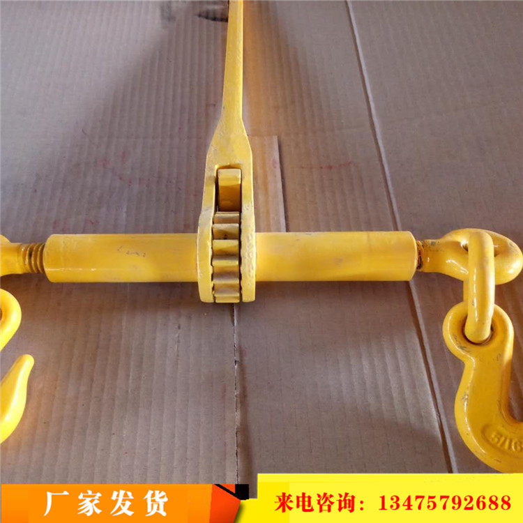 矿车棘轮拉紧器煤矿用10t1/2-5/8棘轮式封车器 直销5t棘轮封车器