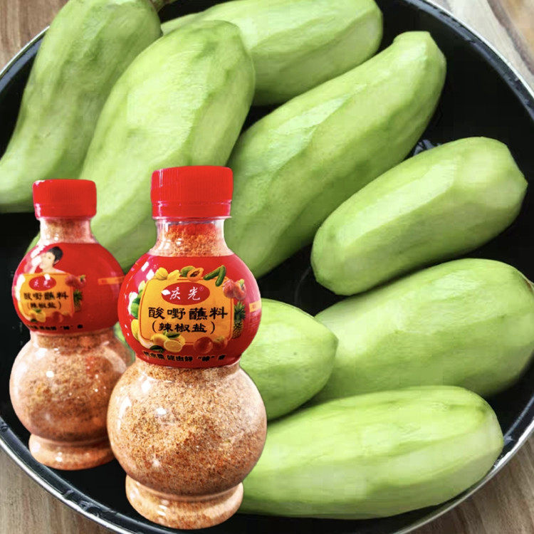 酸甜香辣椒盐腌料撒草莓菠萝芒果