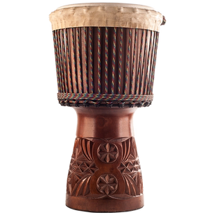 乾韵整木山羊皮10寸11寸专业手鼓12寸大师非洲鼓成人初学专业演奏