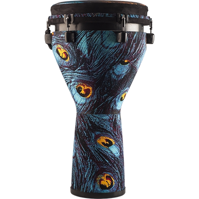乾韵非洲鼓12英寸碳纤维孔雀紫