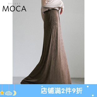 MOCA 休闲款 式 半身长裙日本直邮30001401 SELECT 日系时尚 百搭女款