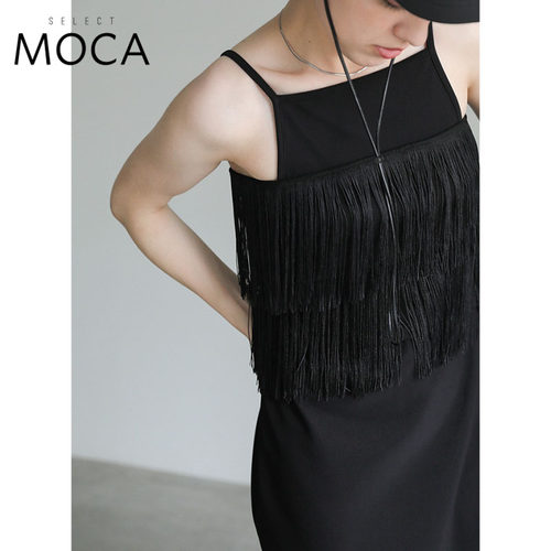 SELECT MOCA 日系百搭流苏款抹胸外搭个性时尚女日本直邮30001568