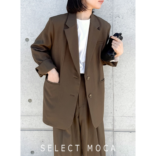 selectMOCA日系宽松西装外套