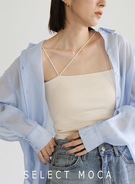 SELECTMOCA 新款2Way吊带设计日系时尚百搭背心日本直邮20001140