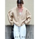 女装 SELECTMOCA休闲设计日系时尚 百搭针织开衫 日本直邮20001215