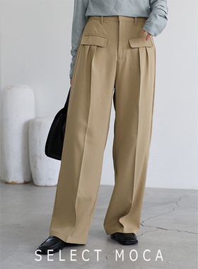 SELECTMOCA个性设计日系时尚直筒微阔百搭休闲裤日本直邮20001460