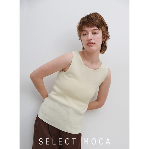 SELECTMOCA冰感针织修身背心女