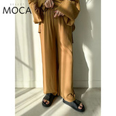 松紧裤 SELECT 女日本直邮30001481 SON宽松款 休闲阔腿长裤 MOCA