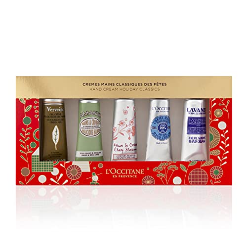 loccitane softening 5 piece hand cream classics gift set  m