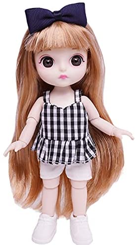 colcolo bjd doll fine and woven 6.3inch for gift set activit