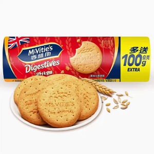 英国进口麦维他原味全麦消化饼500g营养早代餐临期零食品特价清仓