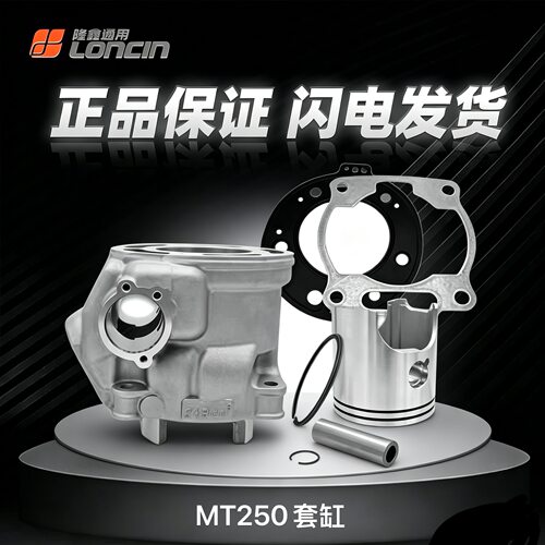 隆鑫MT250恒舰卒玛克维斯套缸