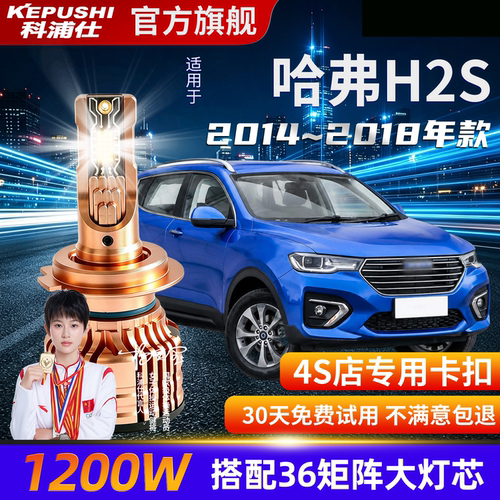 哈弗H2S/H7专用超亮LED大灯泡