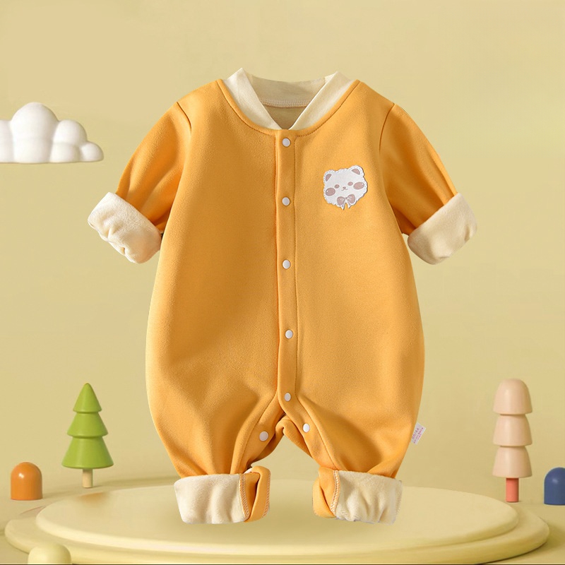 【三折专区】品牌折扣店撤柜春秋连体衣加绒外出服连体睡衣秋装
