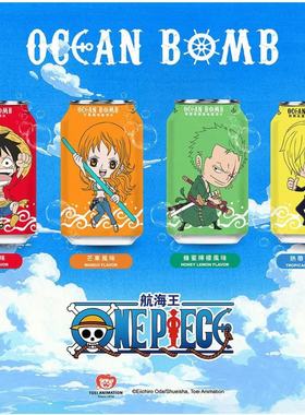 必须收藏！Ocean Bomb/海贼王气泡水娜美路飞索隆香吉士蜂蜜柠檬