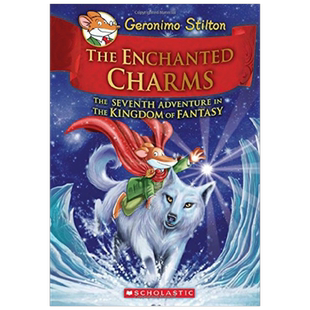 英文原版 Geronimo Stilton and the Kingdom of Fantasy 7 The Enchanted Charms 老鼠记者与幻想王国7 魔法的魅力