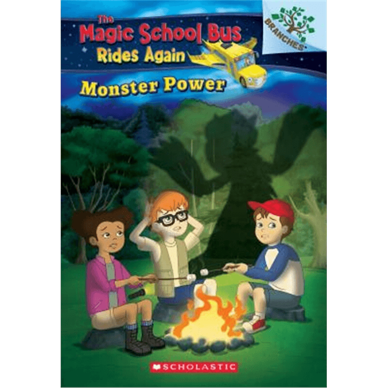 【英文原版 7-12岁】神奇校车 The Magic School Bus 再次出发: 怪兽的力量  Rides Again：Monster Power 分级读物