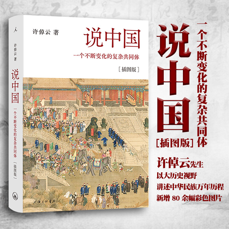 【正版书籍】说中国 一个不断变化的复杂共同体 许倬云 著 历史