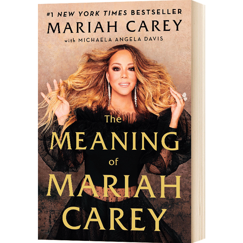 【正版书籍】英文原版 玛丽亚凯莉自传回忆录 The Meaning of Mariah Carey 美国知名歌手 全美音乐终身成就奖得主