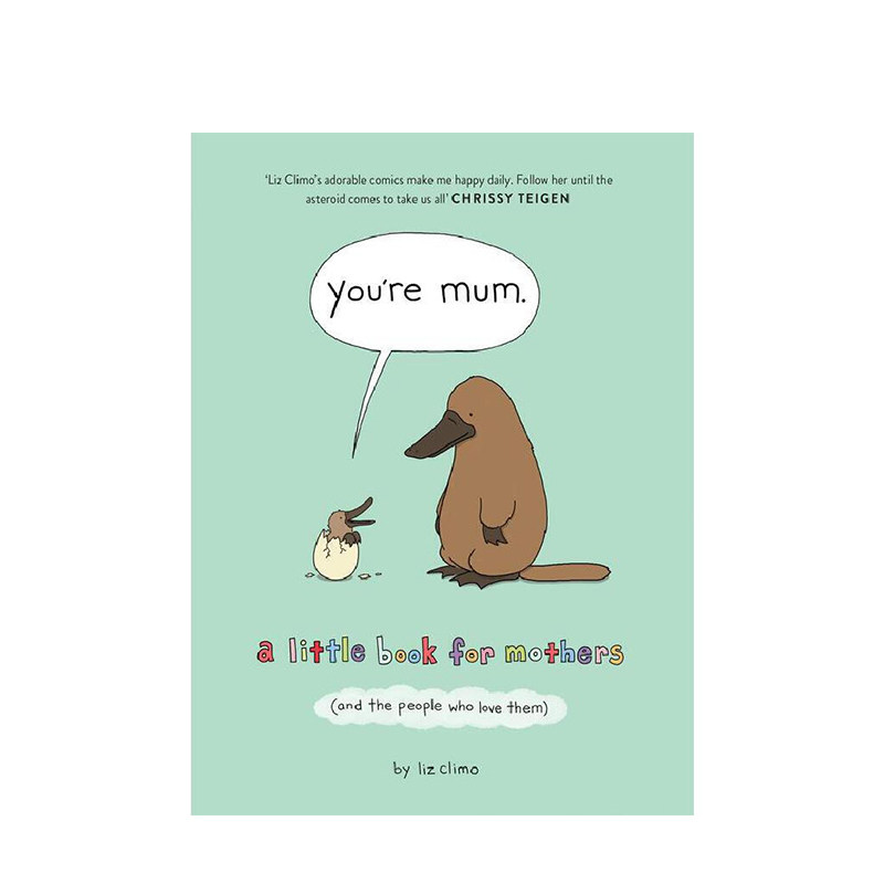 书籍】英文原版3-6岁 你是我的妈妈 youre mom: a little book for