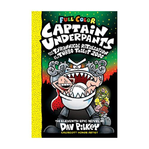 内裤超人队长系列CAPTAIN UNDERPANTS AND TH 英文原版