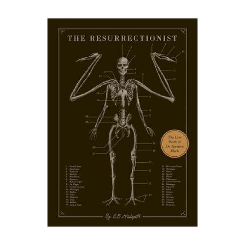 【正版书籍】英文原版 RESURRECTIONIST THE 盗尸者 神兽妖魔鬼怪精细解剖图 E. B. Hudspeth 著 原版读物