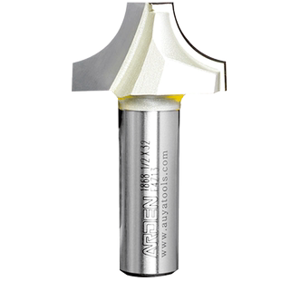 台湾雅登槽弧刀具电木镂铣雕刻机锣刀木工清底开槽圆弧圆角铣刀头