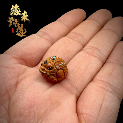 缘来紫金鼠精工手工镶嵌金蟾配串配饰百香籽猴头紫金鼠星月百搭