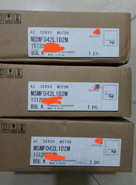 议价MSMF042L1D2MA6400W低惯量带刹车议价