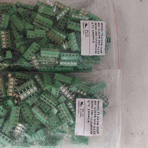 议价TL215R-05P，接线端子，2包，每包100个，具体议价