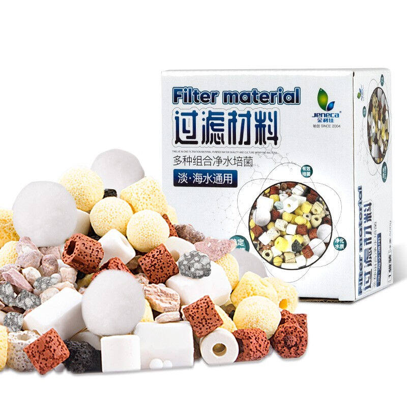 金利佳(Jeneca)鱼缸滤材过滤材料陶瓷过滤环13合1生化陶瓷环水族高性价比高么？