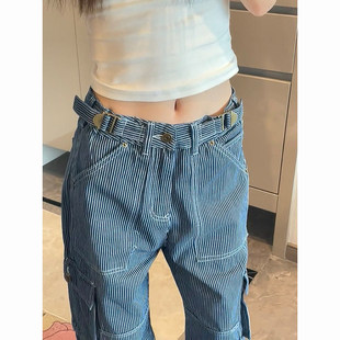 牛仔裤 GBOY 条纹工装 店逼格工作室SHIJOIN时有美式 studio薛之谦