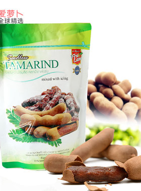 泰国Fruit land无籽罗望子冰糖甜酸角TAMARIND零食特产200g