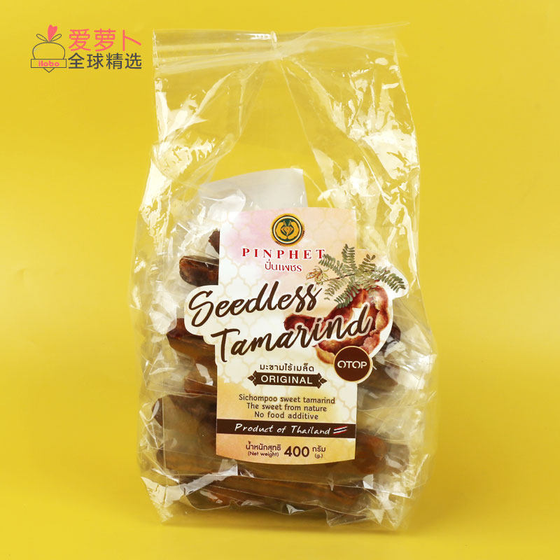 泰国PINPHET罗望子原味甜酸角