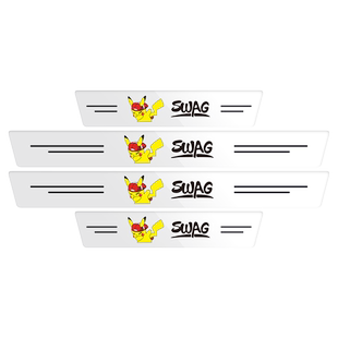 奔驰C260L/E300L/GLA/B /E /C200级汽车门槛条防踩保护膜划痕贴纸