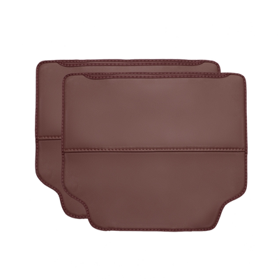 汽车椅背皮革防踢垫后排座椅