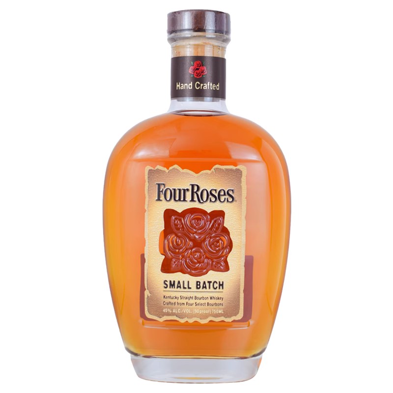 美国原装进口Four roses四玫瑰波本威士忌750ml洋酒小批量酿造