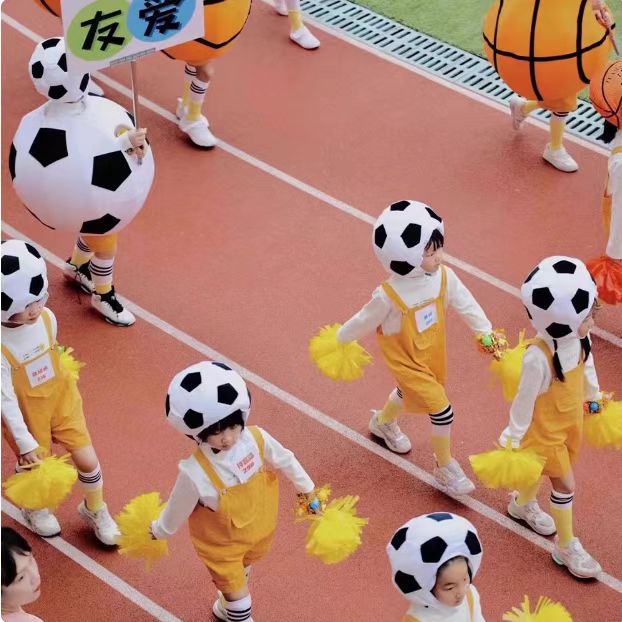 元旦儿童演出服篮球足球套班服小学生运动会啦啦队舞蹈表演服套装