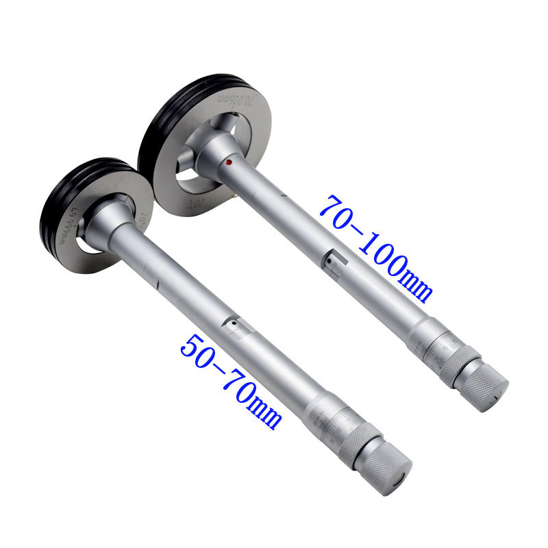 青量三点内径千分尺 三爪内径千分尺 内圆孔测量千分卡6-200mm