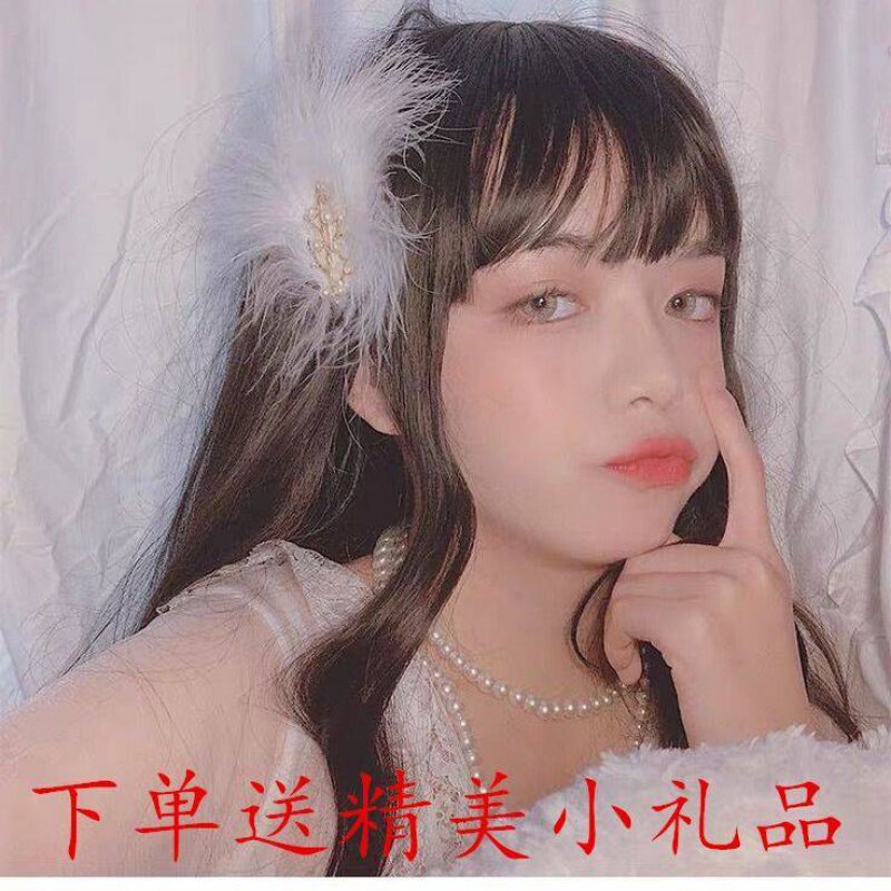 新款超仙白色羽毛头饰网红发夹婚纱日常拍照旅游个性甜美羽毛发饰在类目 女装/女士精品, 婚纱/旗袍/礼服, 婚纱中 - 来自Buy2taobao.com提供专业的淘宝代购服务