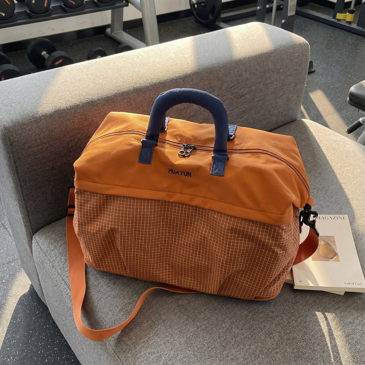 女款大容量托特包包通勤收纳包便捷式手提包斜挎包短途出差收纳袋,箱包皮具/热销女包/男包,托特包,淘宝优惠券,粉丝福利购,淘宝优惠卷