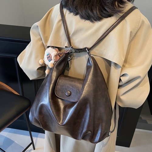 休闲大容量背包三用包