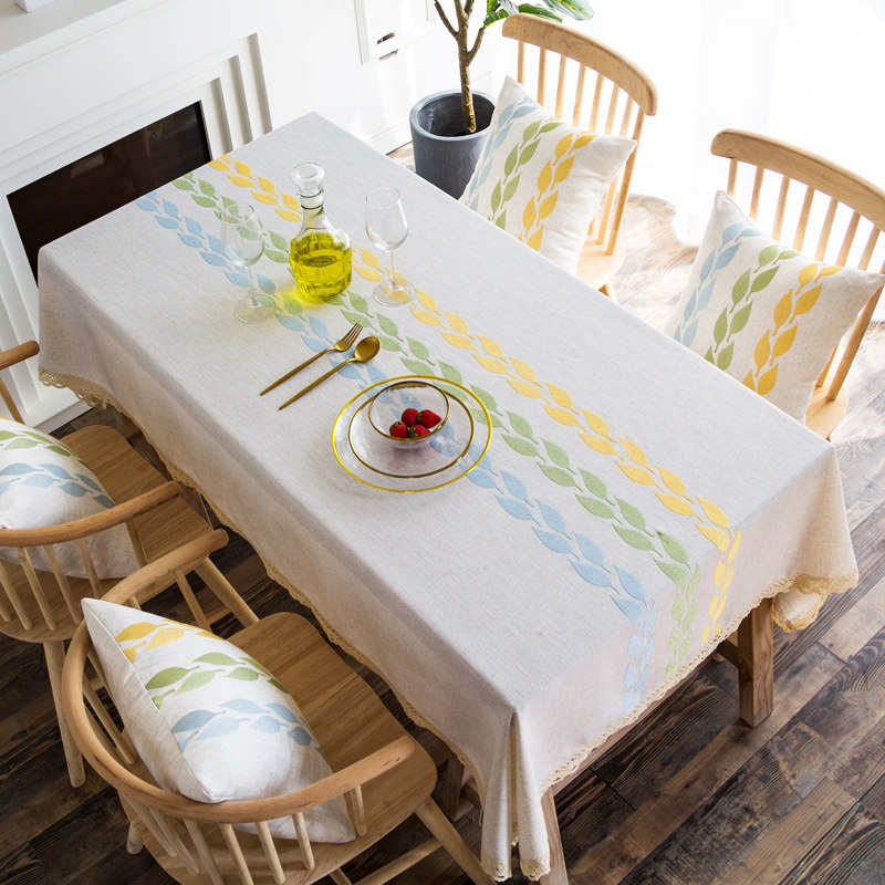 北欧网红简约现代风正方形桌布