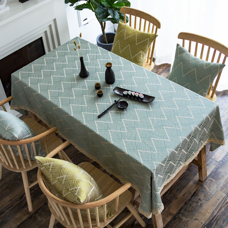 桌布布艺棉麻风日式ins学生网红