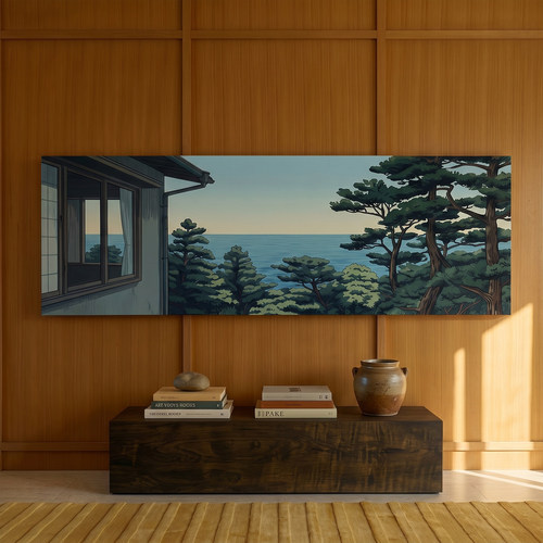 Jellypaint中古风海景装饰画