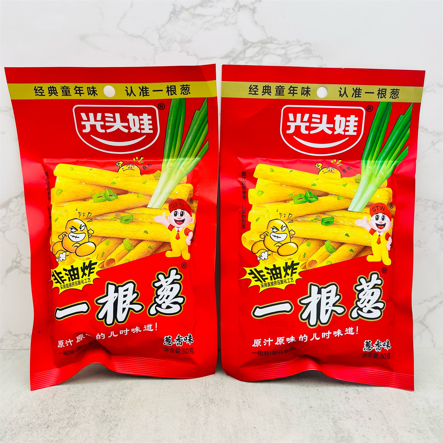 光头娃一根葱30g*30包大礼包零食