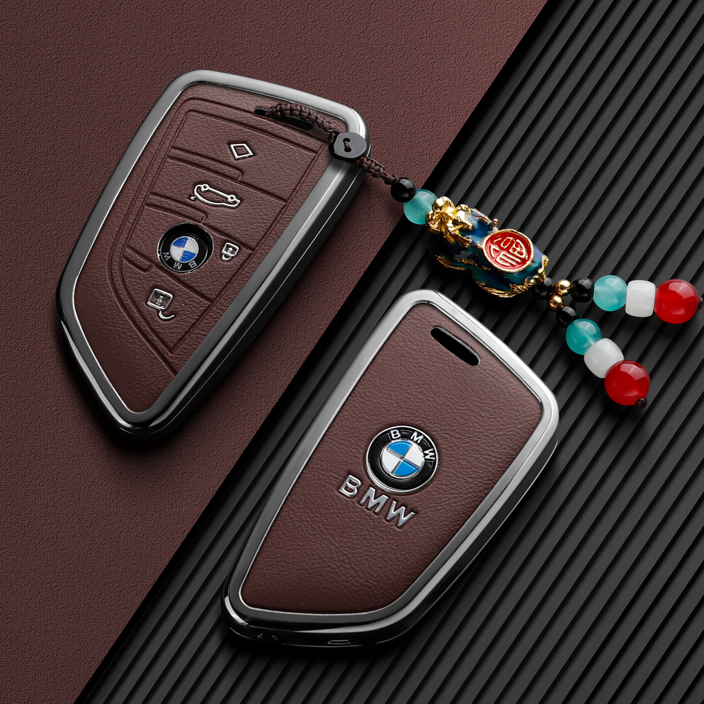 适用宝马汽车高级全包保护钥匙套