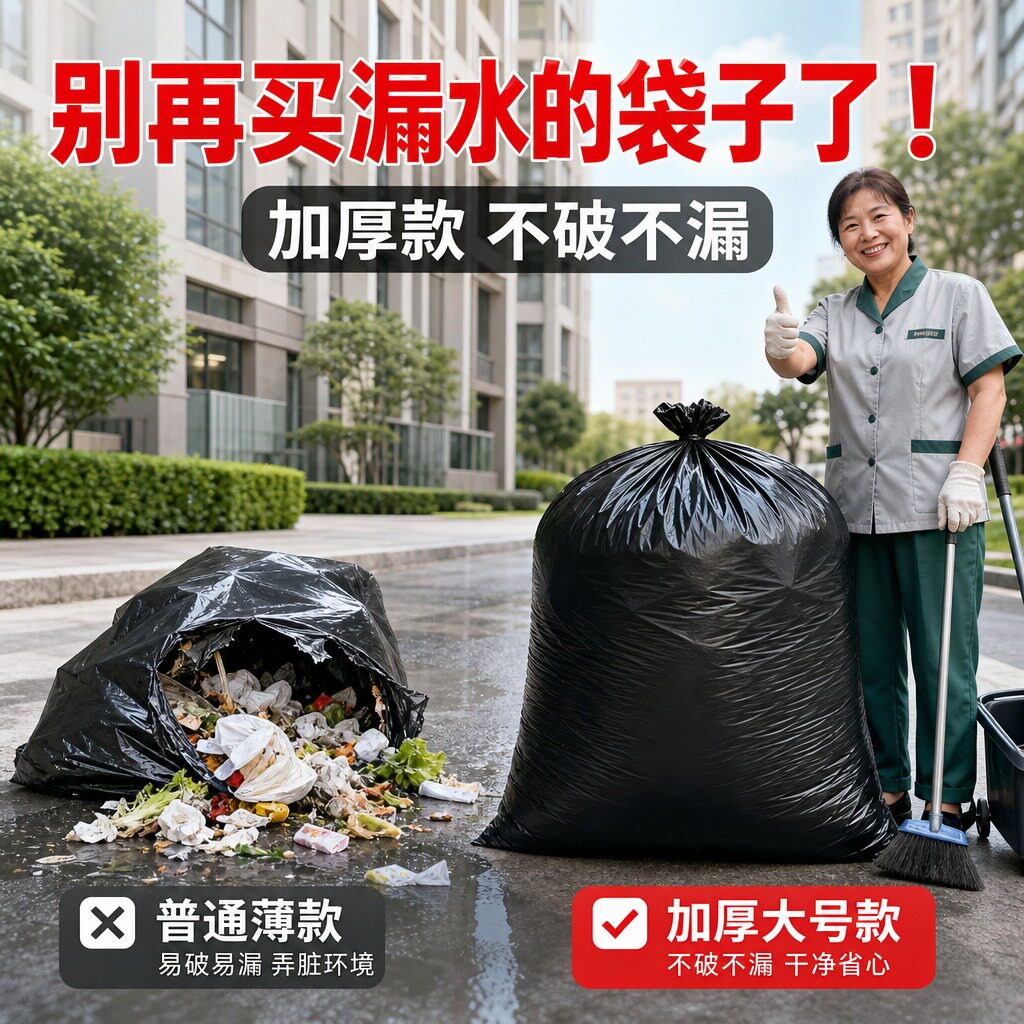 物业保洁垃圾袋-源头厂家
