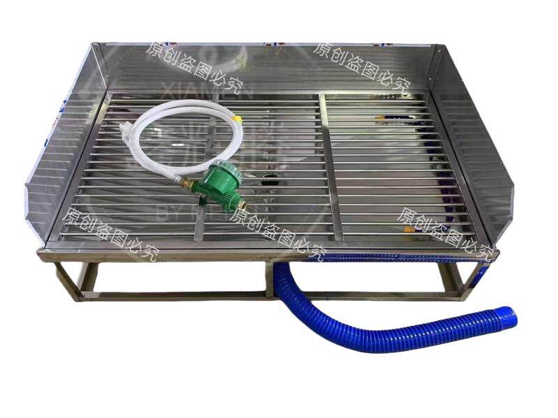 304不锈钢大型犬狗厕所中出水直排下水道圆管站网定时冲水带围档